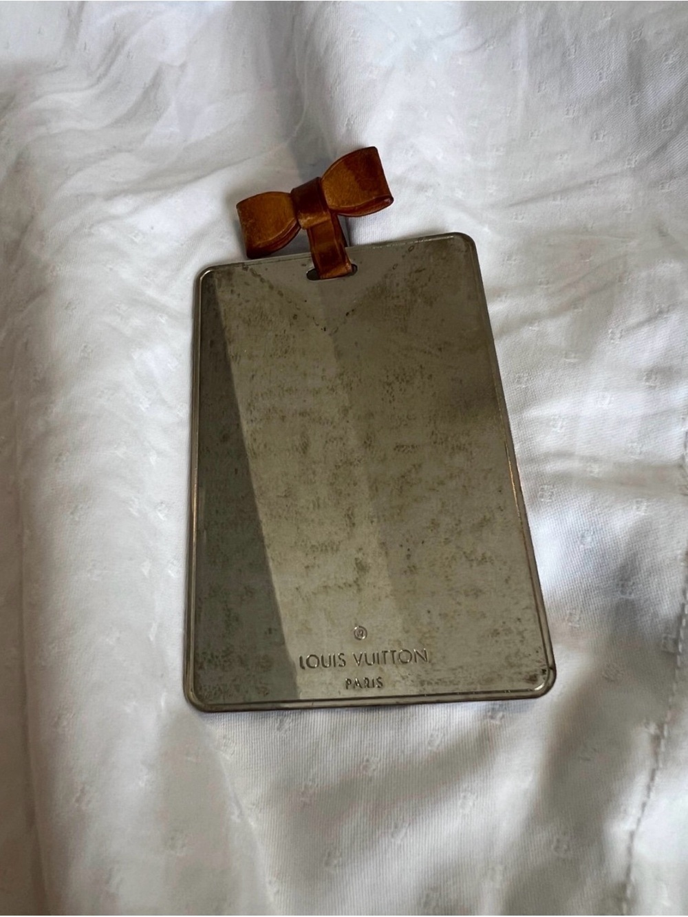 Louis Vuitton White Multicolor Monogram Card Sleeve and Mirror - Picture 4 of 7